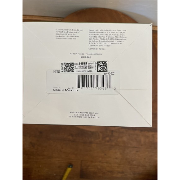 Kwikset Home Connect 620 SmartKey Keypad Zwave Smart Lock Venetian Bronze Ring - Picture 15 of 16